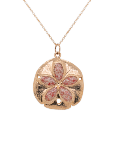 Friends ~ Sand Dollar (Large) Pendant in Gold store