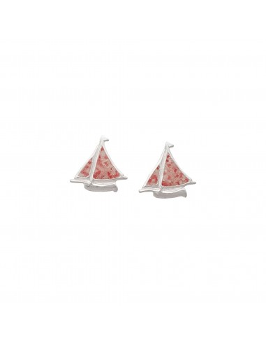 Nautical ~ Bermuda Fitted Dinghy (Small) Stud Earrings ou a consommer sur place