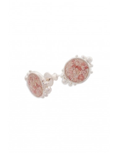 Coral Caviar ~ Large Stud Earrings Les êtres humains sont 