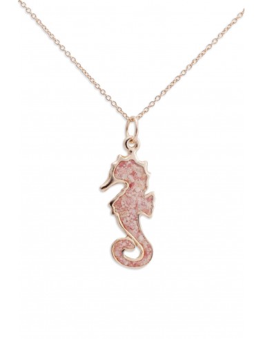 Friends ~ Seahorse (Small) Pendant in Gold Les êtres humains sont 