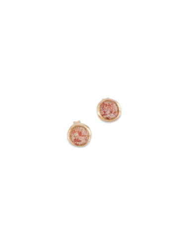 Splash ~ Circle (Small) Stud Earrings in Gold outlet