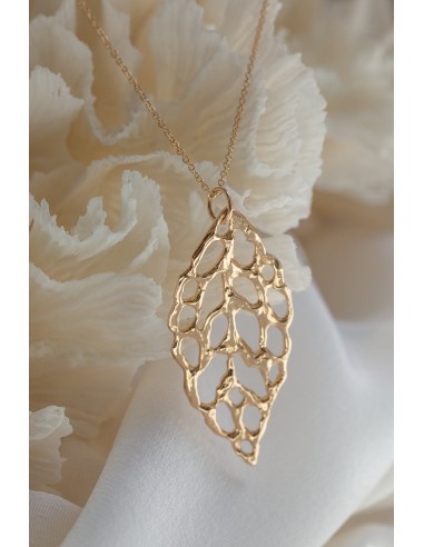 Lace ~ Large Pendant in Gold des créatures d'habitude