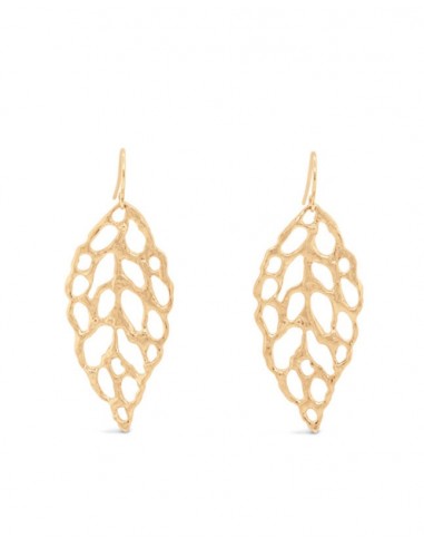 Lace ~ Large Dangle Earrings in Gold votre restaurant rapide dans 