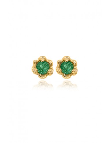 Barnacles ~ 3.5mm Gold Birthstone Stud Earrings l'achat 