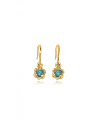 Barnacles ~ 3.5mm Gold Birthstone Earrings en ligne