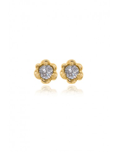 Barnacles ~ 3.5mm Gold Diamond Stud Earrings store