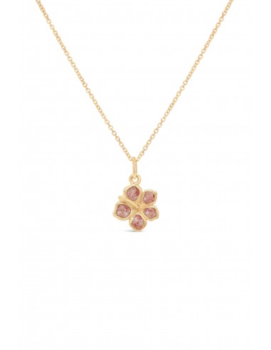 Hibiscus (Small) Pendant in Gold Les êtres humains sont 