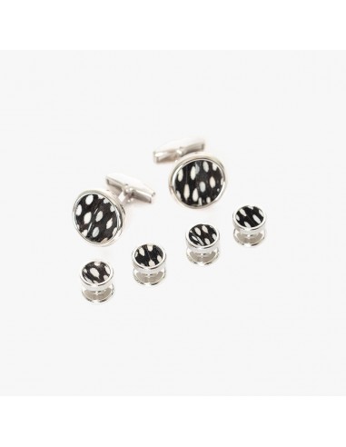 Bear Cufflink & Studs Set pas cher