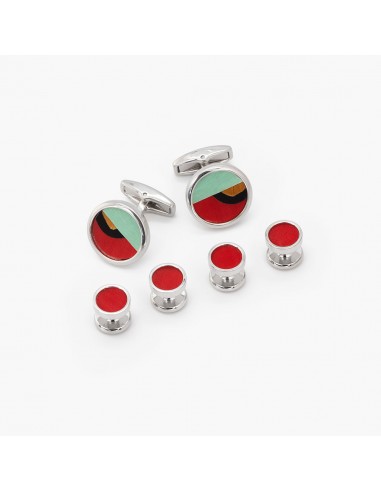 Key West Cufflink & Studs Set Voir les baskets