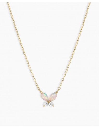 Opal Butterfly Necklace outlet