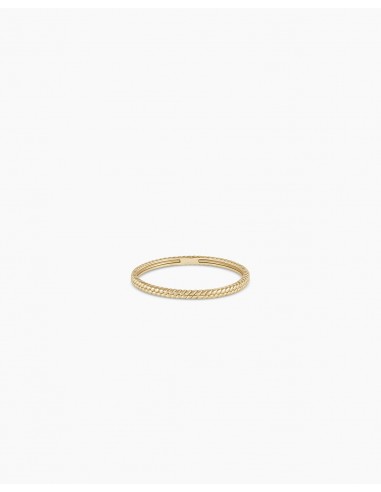 14k Gold Venice Ring brillant des détails fins