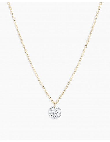 Floating Diamond Statement Necklace hantent personnes