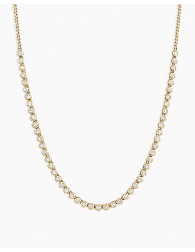 Classic Diamond Row Necklace une grave pollution 